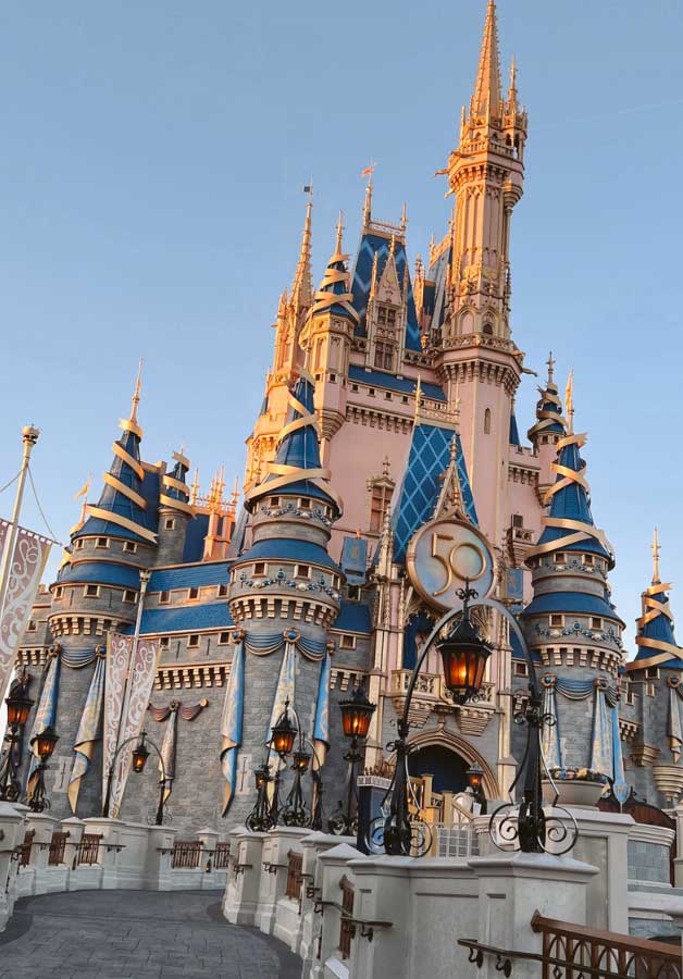 photo of Disney Magic Kingdom castle in Orlando Florida
