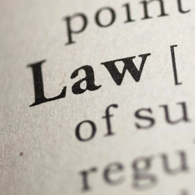 photo of dictionary definition of Law